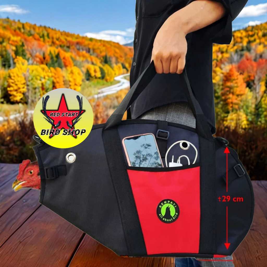 TAS KISO AYAM JAGO SEMPATI TAS AYAM ADUAN KISA WADAH AYAM SELEMPANG JINJING BAWA HEWAN BEBEK