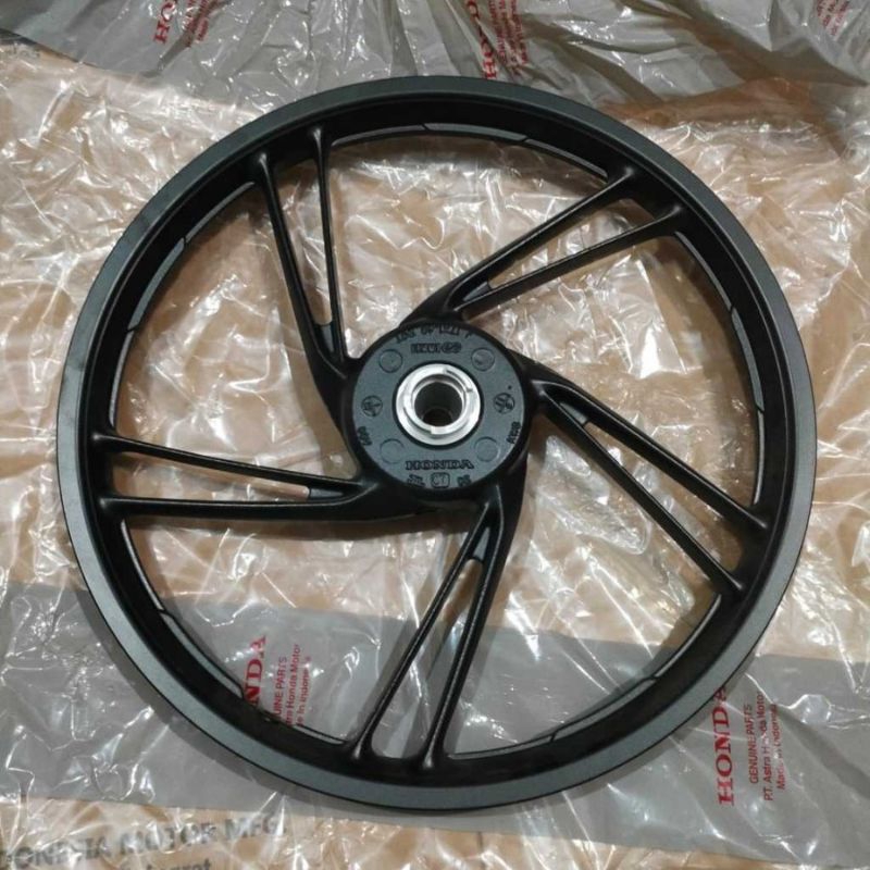 VELG DEPAN HONDA BLADE 110 LAMA/REVO ABSOLUTE ORIGINAL COPOTAN