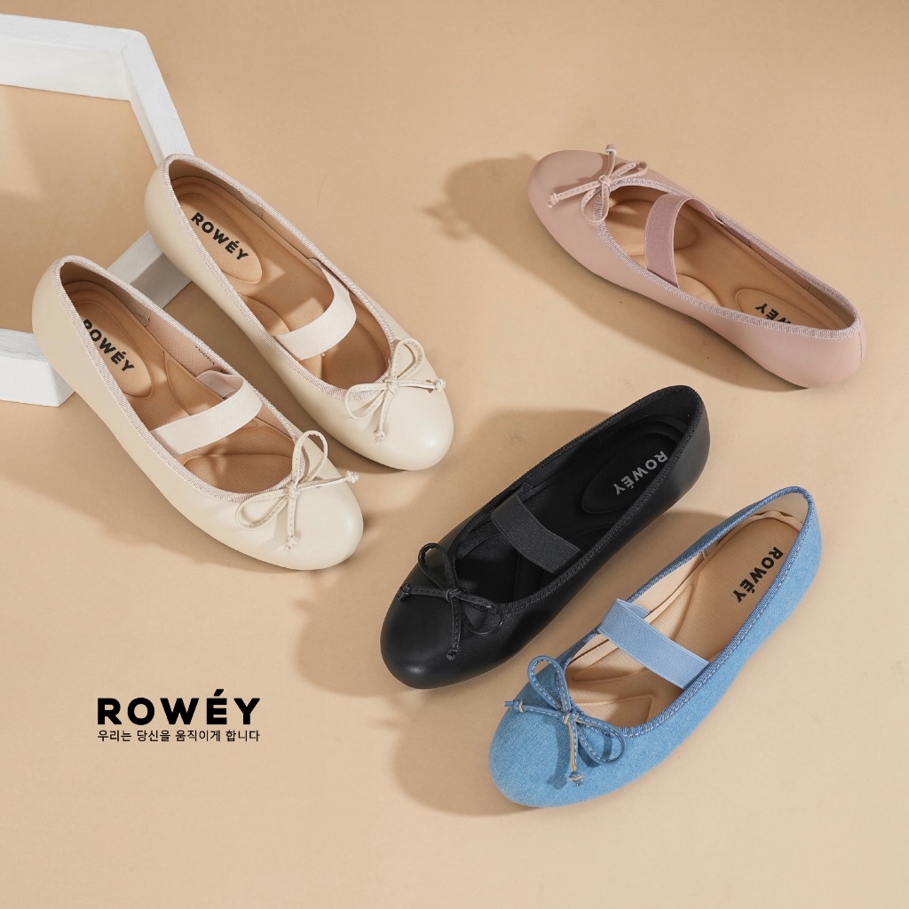 Rowey Flat Shoes Korea Sepatu Wanita Kekinian Yoona