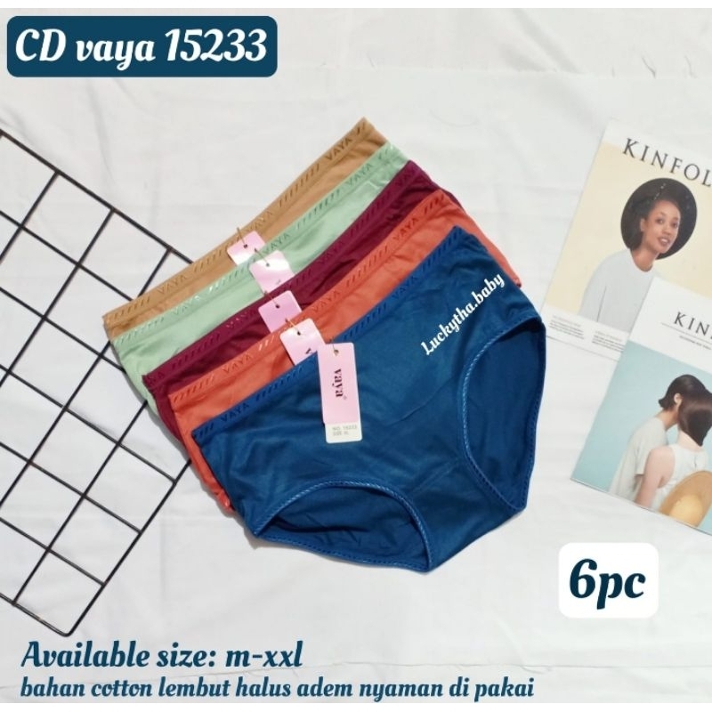 12pcs_Vaya 15233 / celana dalam vaya 15233 / celana dalam wanita dewasa / cd vaya wanita