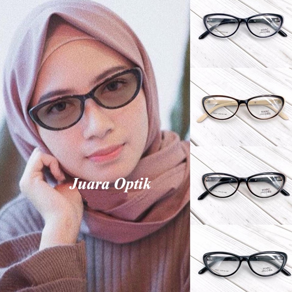 Segera Serbu  GROSIR TERMURAH Frame 527 Kacamata Wanita Cat Eye kecil wajah mungil Premium KACAMATAM