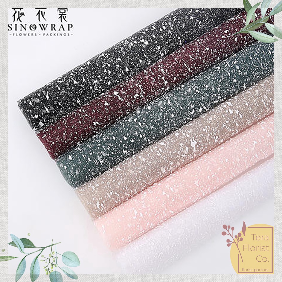 

Super Rating 1 Lembar Snow Mesh Kertas Buket Bunga Flower Wrapping Kertas Buket Wrap Paper Bungkus Bouquet Pembungkus Kado PTXTSW