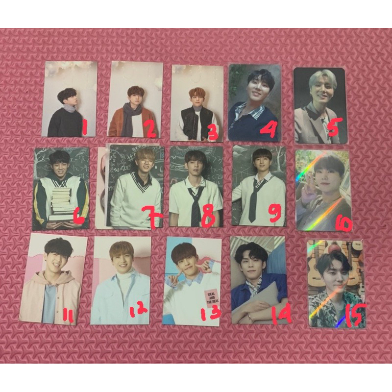 OFFICIAL YOUNGK DAY6 PHOTOCARD ALBUM ETERNAL RTM EOD WTHDRAMA