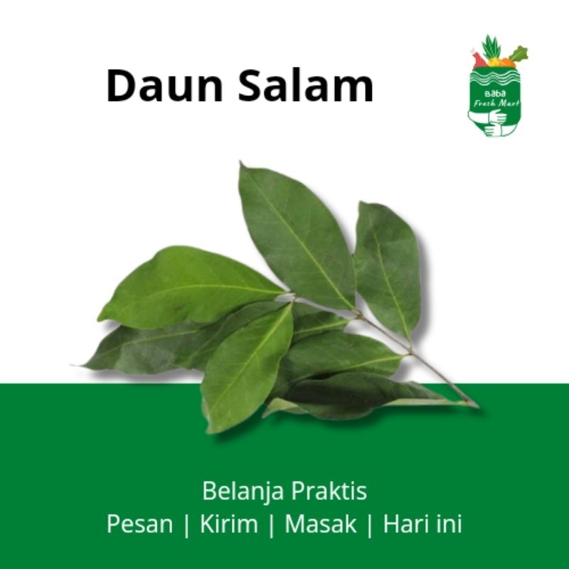 

Daun Salam Per 1 Ikat - Baba Freshmart