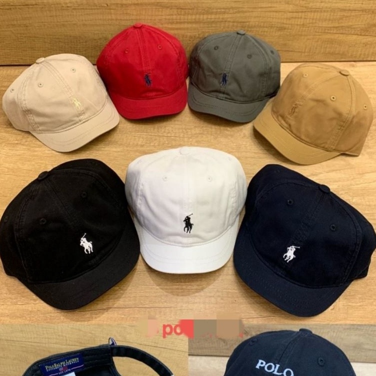 Produk Terviral  Topi Pad Visor Pendek Polo RL Import