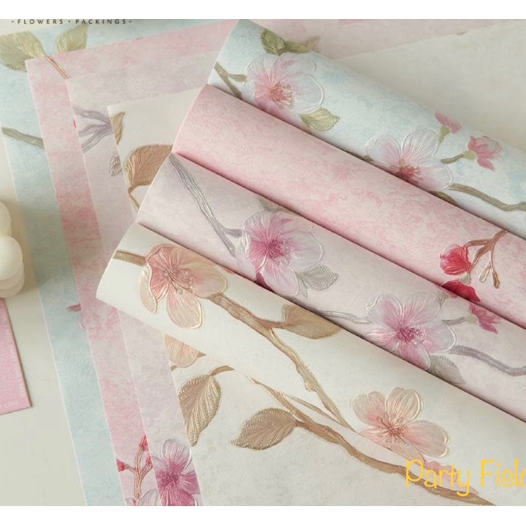 

Kualitas Terbaik 1PAK1PCS TYXL Kertas buket bunga flower bouquet wrapping paper