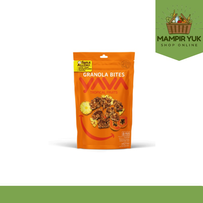 

Granola bites yava tropical fruits 1bks | mampiryuk