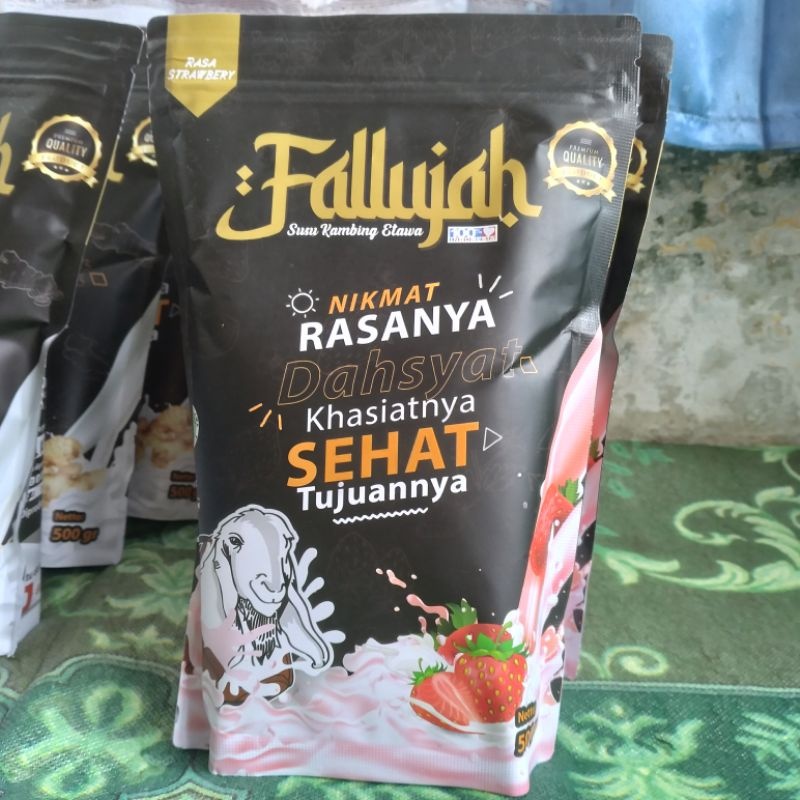 

SUSU KAMBING ETAWA BUBUK FALLUJAH 500 GR ( BISA DI MIX UNTUK RASA )