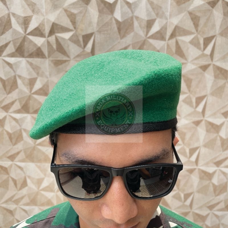 BARET CAMEL SUAD/HIJAU/EKA PAKSI/INFANTERI