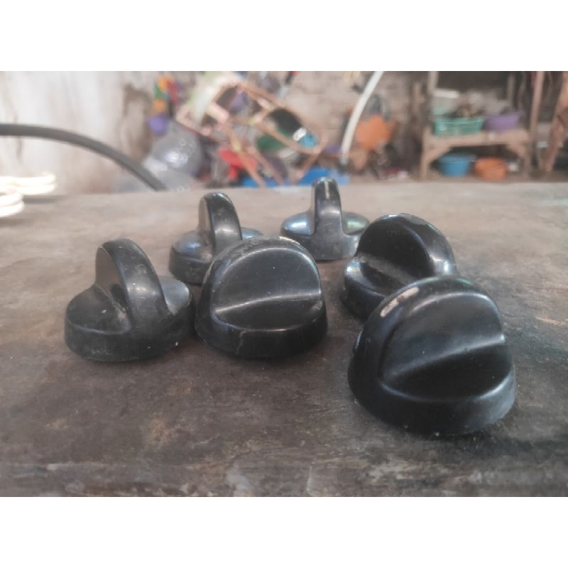 knop kompor rinai model lama   bekas normal harga per 1pcs
