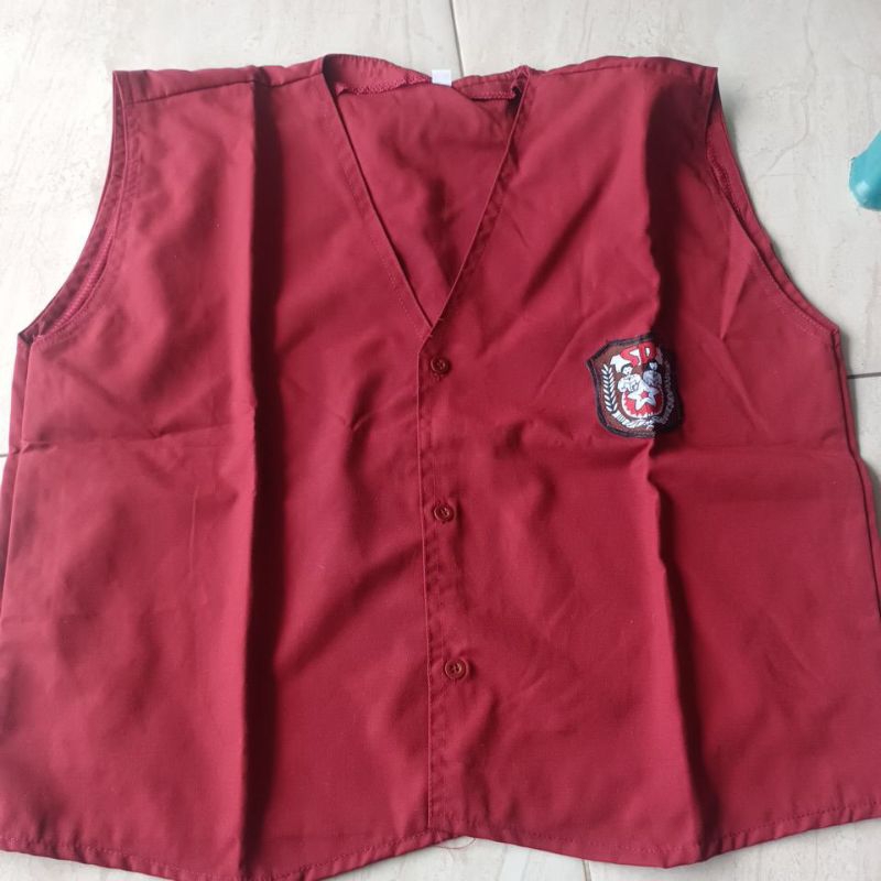 Rompi Seragam Sekolah Merah SD