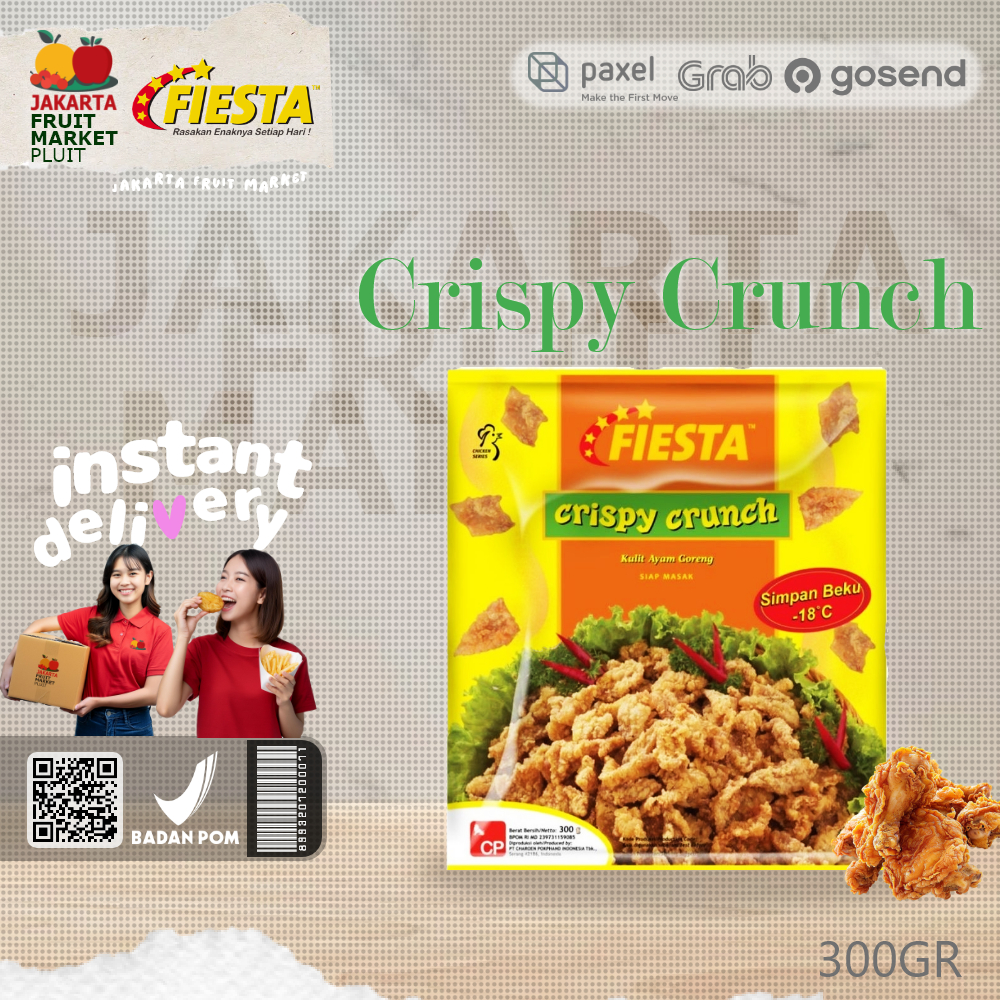 

FIESTA CRISPY CRUNCH KULIT AYAM KRISPI 300GR