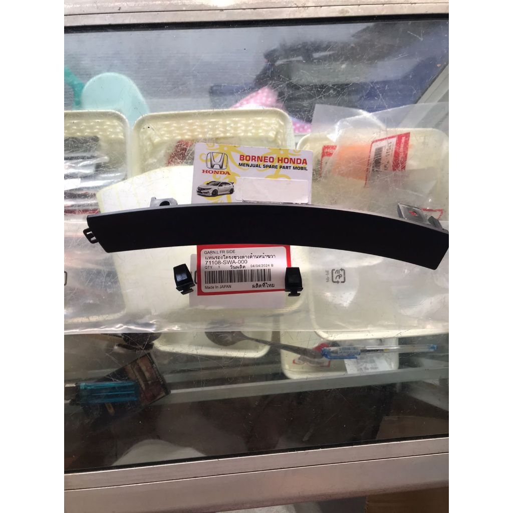 LIST BEMPER BUMPER OVER FENDER SPAKBOR SAMPING KANAN KIRI DEPAN BAWAH MOBIL HONDA ALL NEW CRV RE GEN