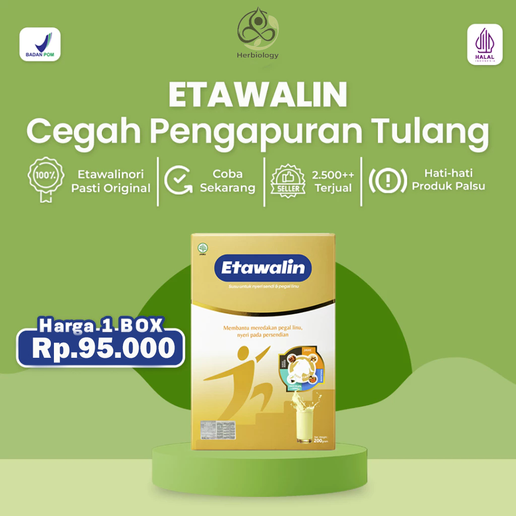 

Etawalin : Susu Kambing Etawa Mencegah dan Mengatasi Pengapuran Tulang Etawalinori