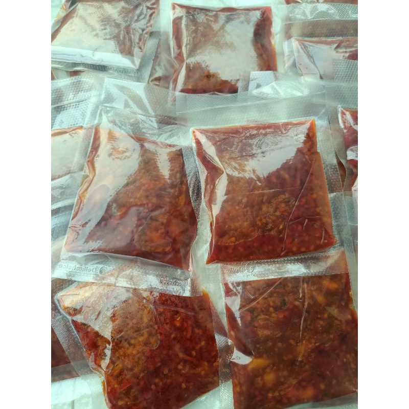 

SAMBEL CUMI DAN TERI ( UNTUK NASI KUNING ATAU NASI UDUK) 100GR - HALAL