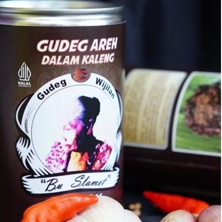 

Guudeg Areh ( kemasan kaleng )