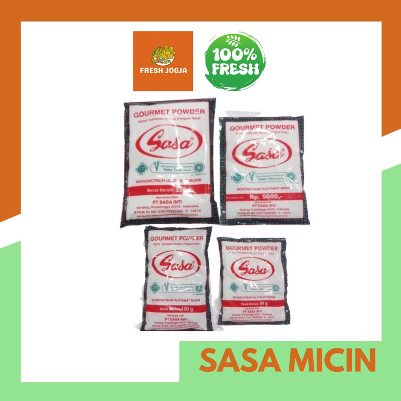 

Sasa Micin Bumbu Masak 20gr | Fresh Jogja