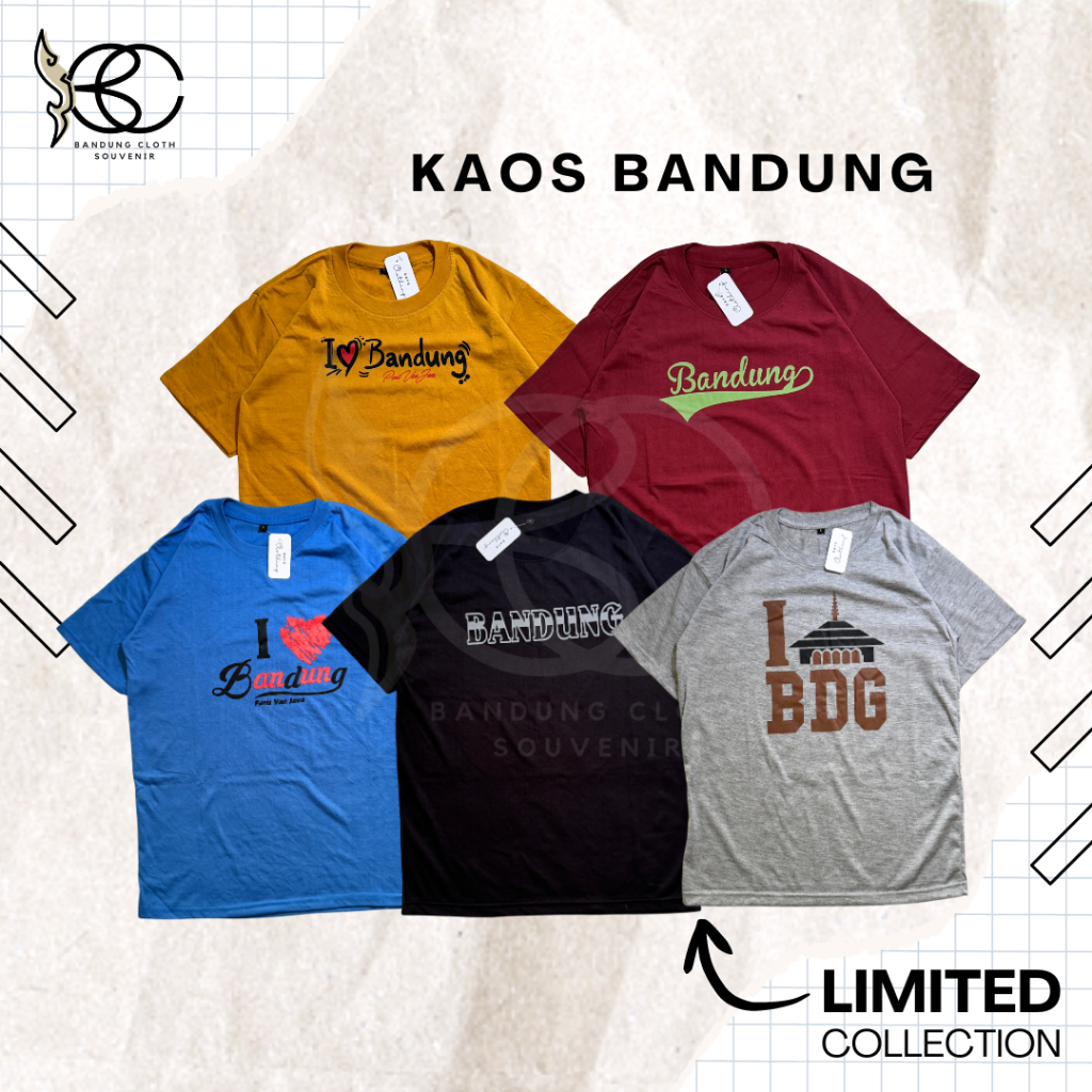 Kaos Bandung Kaos Oleh-oleh Bandung Murah