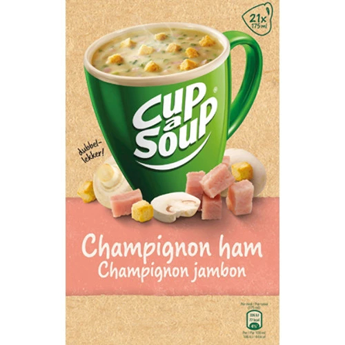 

Holland Unox Cup a Soup Champignon Ham 175ml Sup Jamur Ham