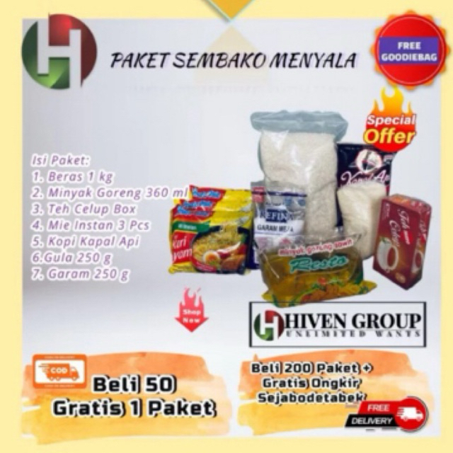 

PAKET SEMBAKO MENYALA