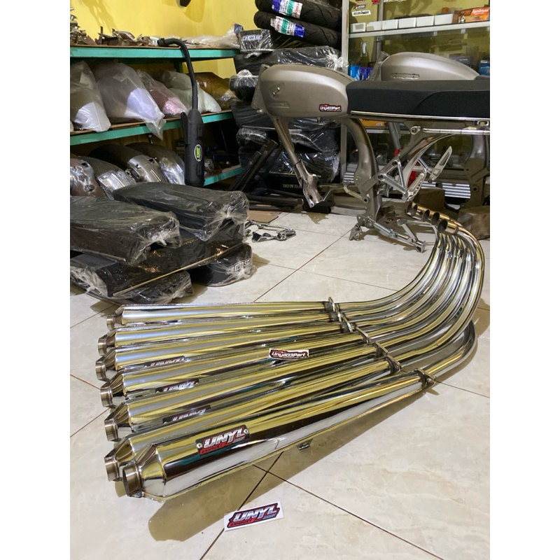 Knalpot cb100 original UNYLexhaust
