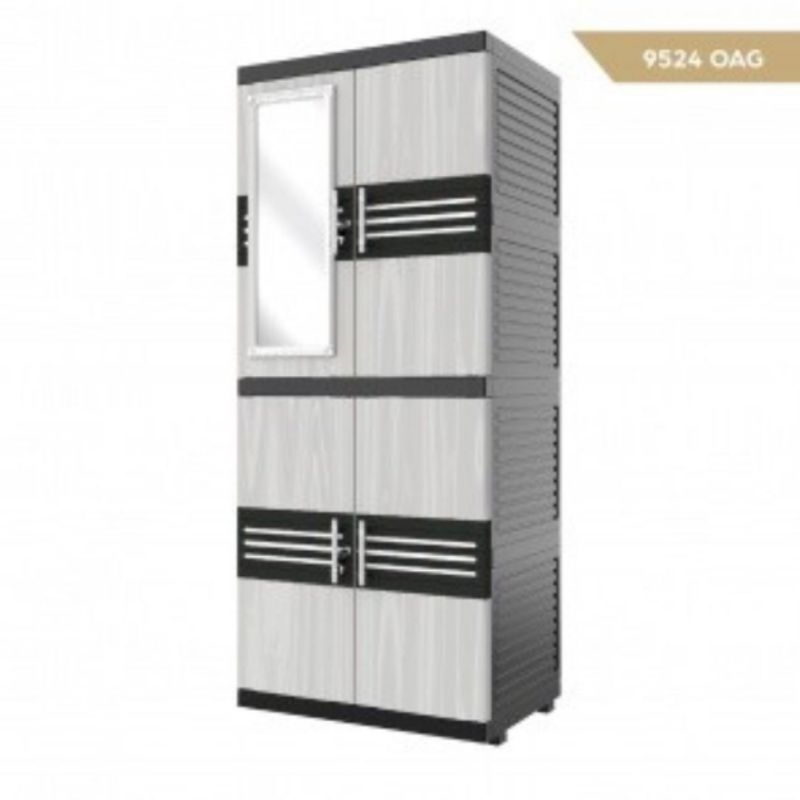 lemari plastik susun 4 NAIBA OAG