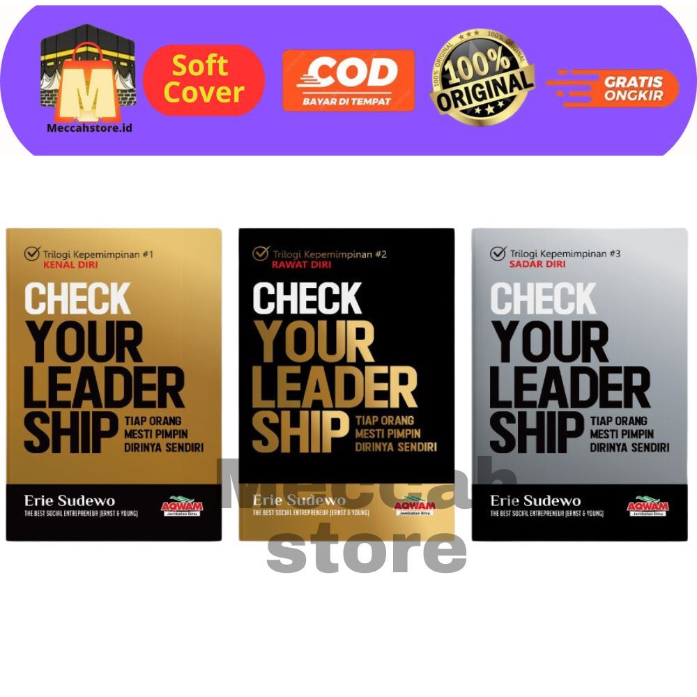 Buku Paket Seri Kepemimpinan Islami CHECK YOUR LEADERSHIP 3 Jilid