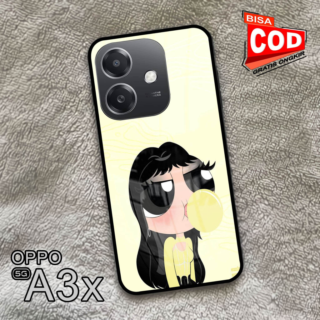 trinnity_shop - Case Hp Kaca For OPPO A3X & OPPO A5i [T78].