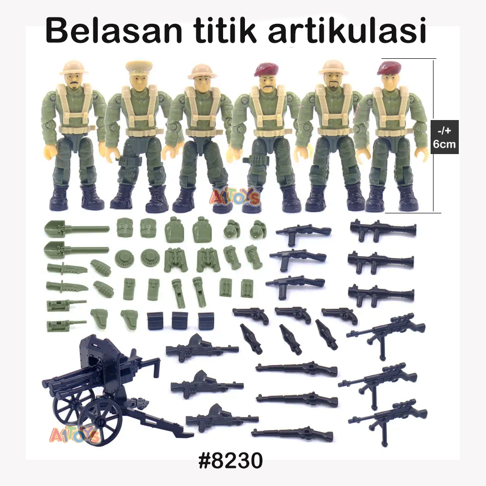 Miniatur tentara miniatur SWAT mainan army set mainan tentara tentaraan mainan tentara mini mainan t