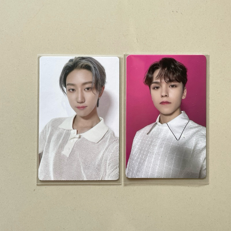 Seventeen PC Photocard SVT Cafe TC Trading Card Selca The8 Minghao Vernon