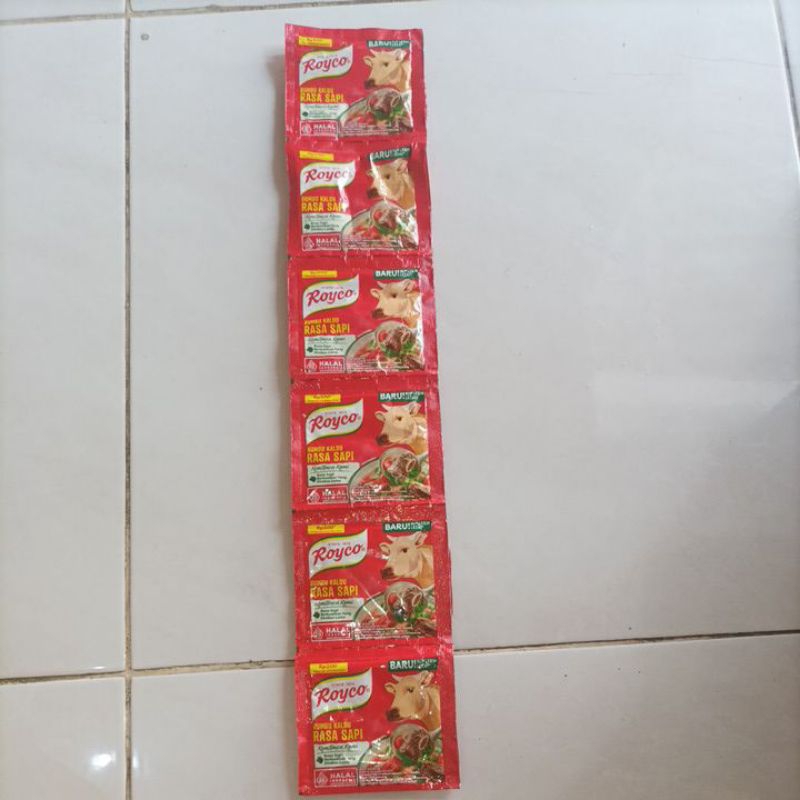 

ROYCO BUMBU KALDU RASA SAPI ( 1 renteng 12 pcs)