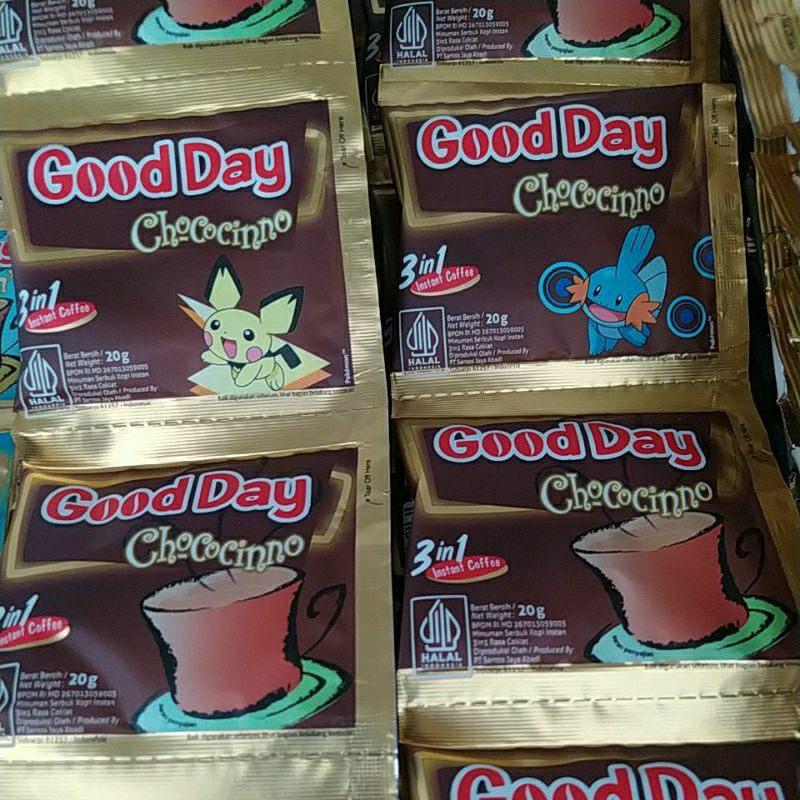 

Good day Chococinno 3in1 instant coffee