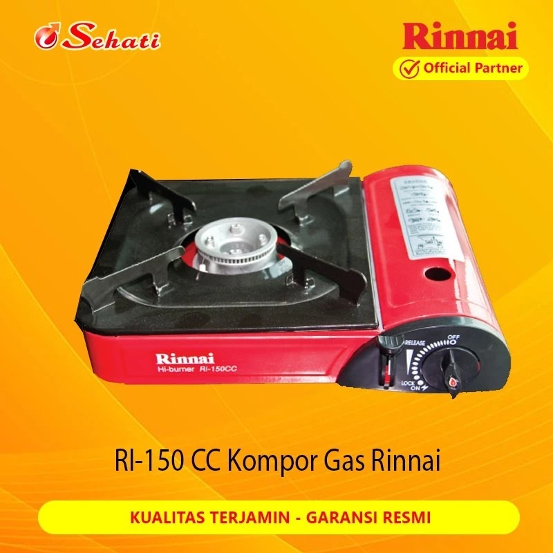 Rinnai Kompor Portable Gas Tabung RI-150 CC Kompor Gas Rinnai