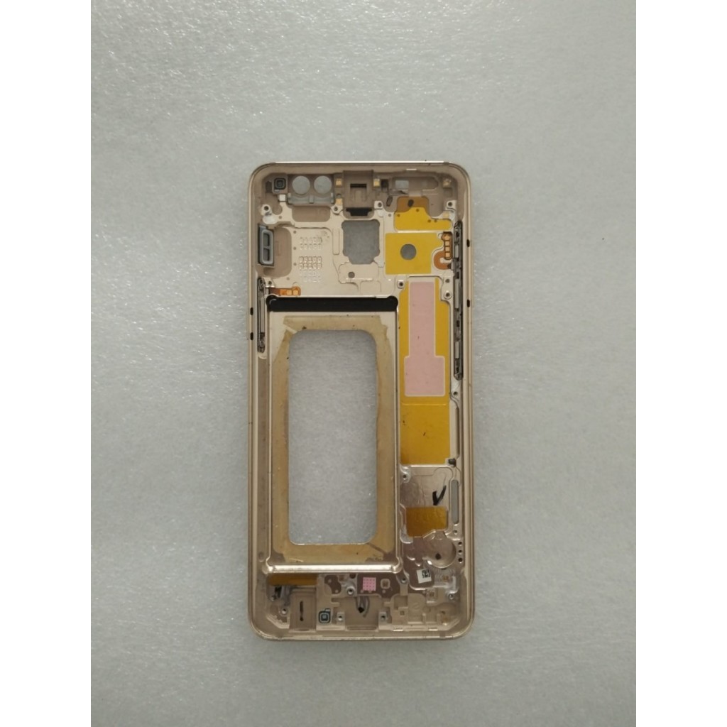 MIDFRAME SAMSUNG GALAXY A8 2018 - A520 ORIGINAL SECOND - GOLD