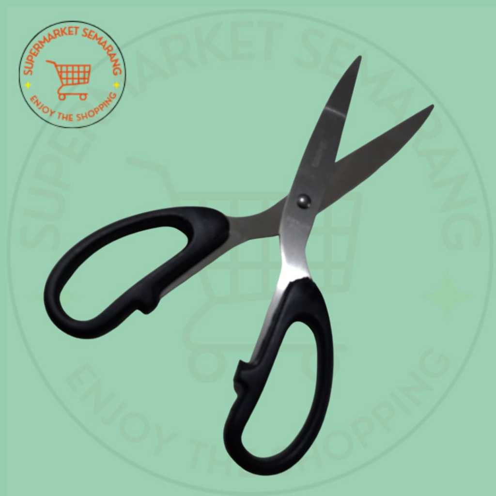 

(B) Gunting Stainless Besar / Gunting Tangan Kertas Dapur