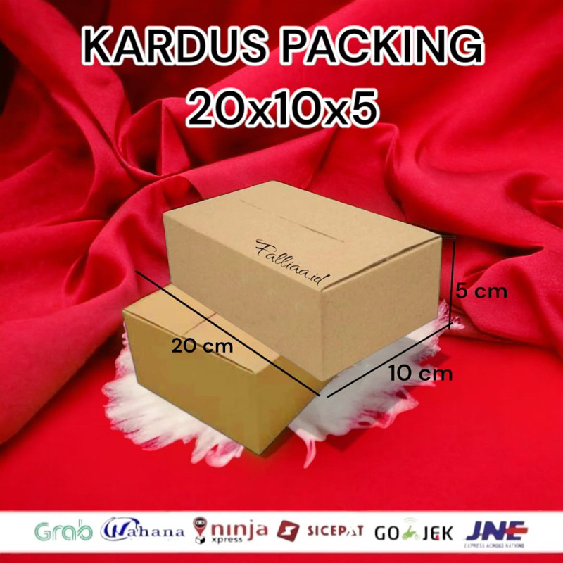

[COD] Kardus Packing uk 20x10x5 cm | Dusbook Hp / Cosmetic / Acc