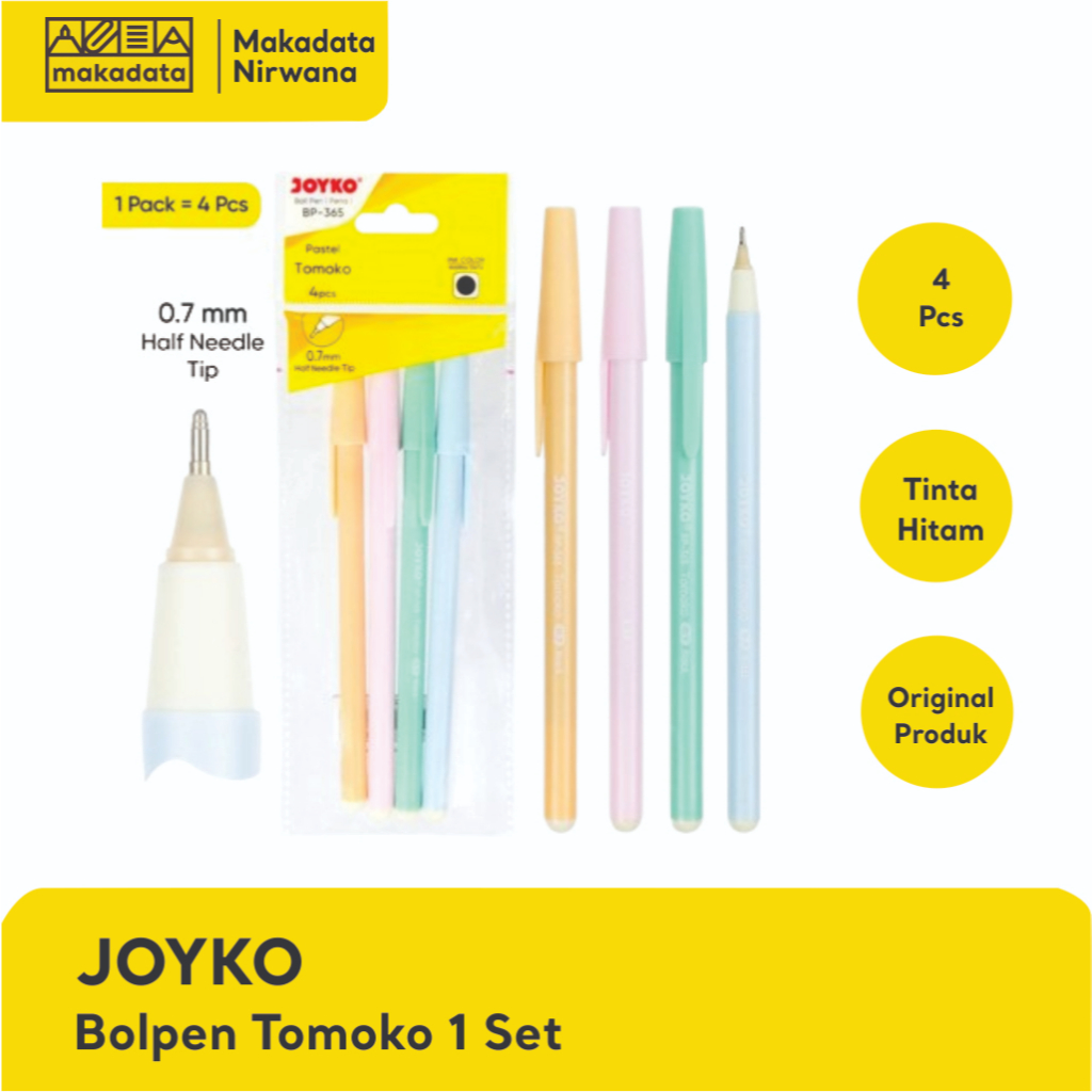 

JOYKO BOLPEN/BULPOINT BP-365 TOMOKO 1 SET (4PCS)