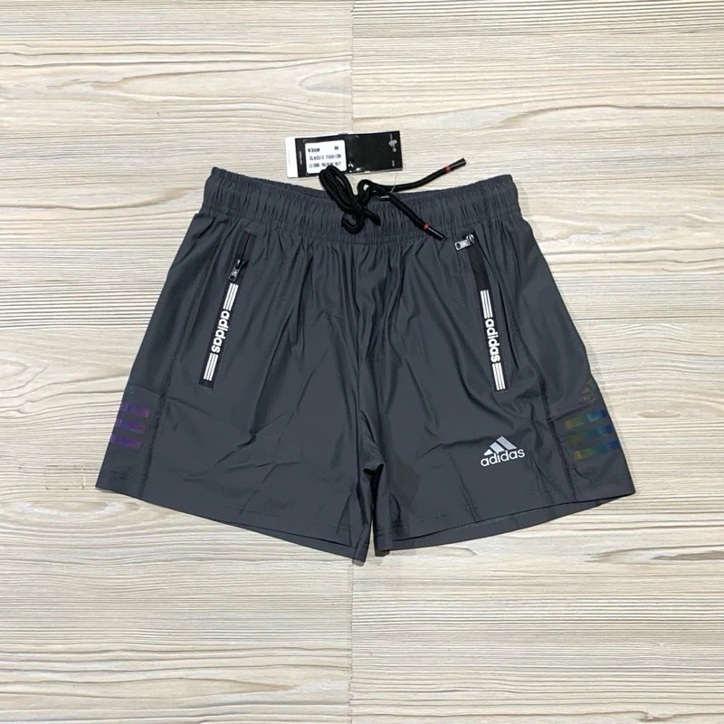 CELANA PENDEK MICRO PARASUT ADIDAS IMPORT OLAHRAGA RUNNING PRIA WANITA