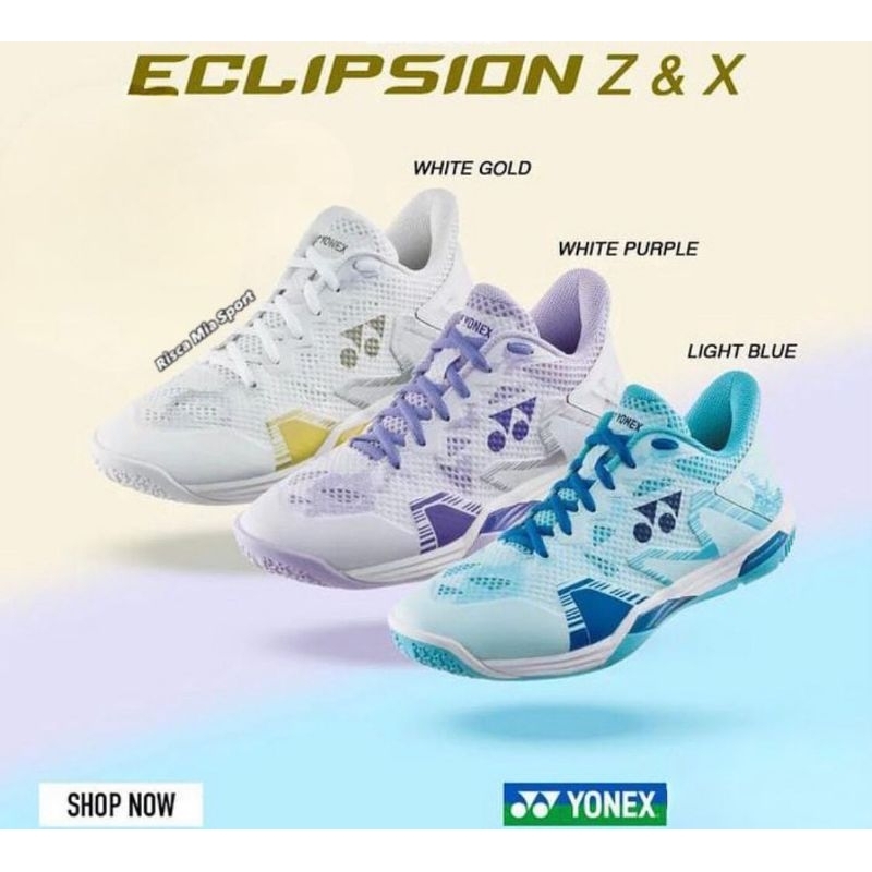 New 2024 - Sepatu Badminton Yonex Eclipsion z Men Man Wide Women Original