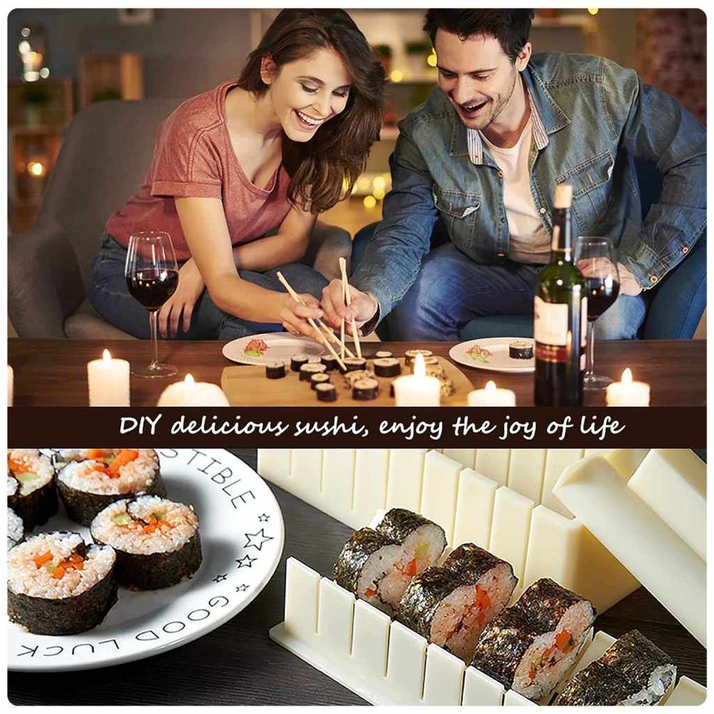 【sushi cetakan COD】sushi gulungan sushi cetakan sushi roll  sushi maker alat pembuat bakso alat sush