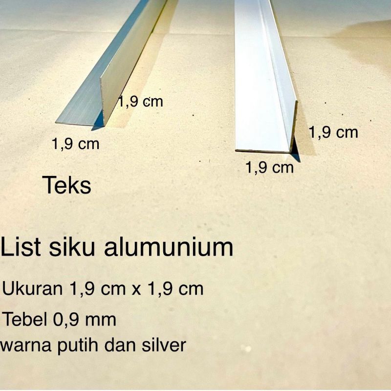 Lis siku almunium siku L 2 cm