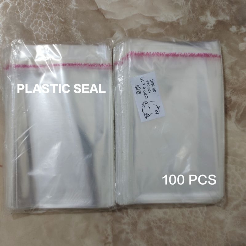 

PLASTIK SEAL OPP UK 8 × 10 (100LBR)