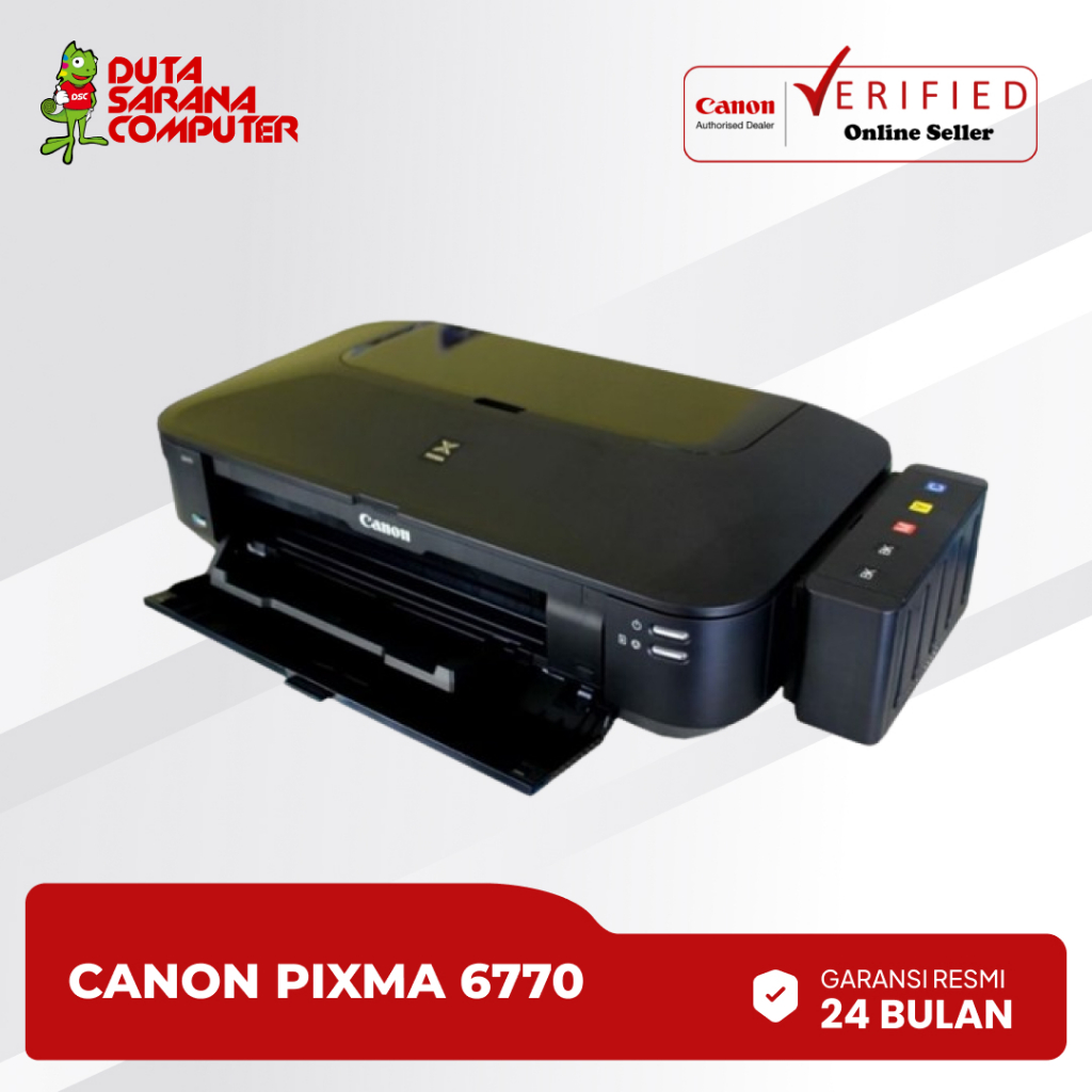 PRINTER CANON PIXMA IX6770 IX-6770 IX 6770 Printer Canon A3 Print Only Printer A3 MURAH