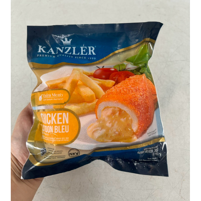 

KANZLER CORDON BLEU 300GR (ISI 2) / CORDON BLEU ENAK