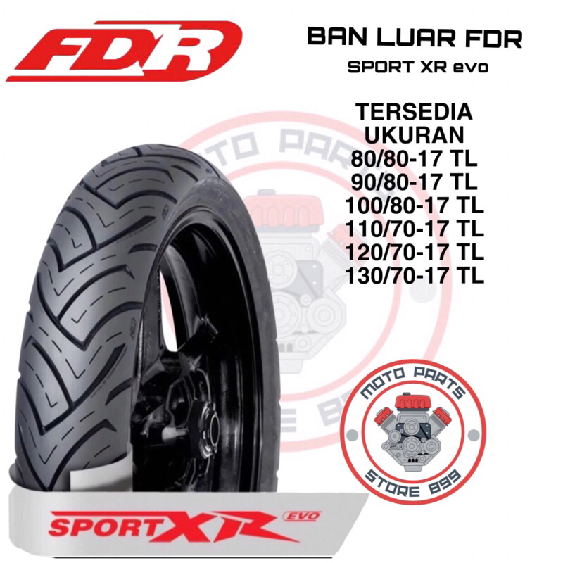 BAN LUAR SPORT XR evo TUBELESS RING 17