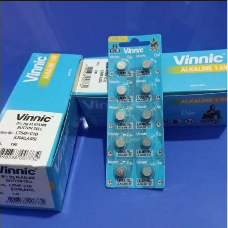 BATERAI KANCING LR48. AG5.LF754F BATERAI ALAT DENGAR PER LEMBAR