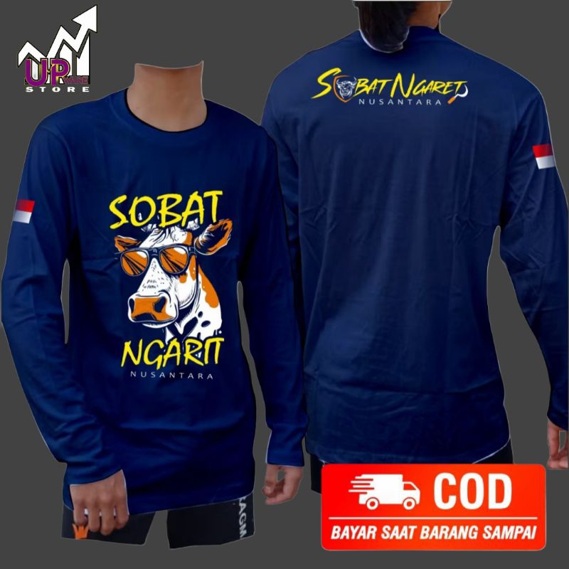 BAJU KAOS SOBAT NGARIT LENGAN PANJANG/ LENGAN PANJANG BAJU SOBAT NGARIT/BAJU SOBAT NGARIT/SOBAT NGAR