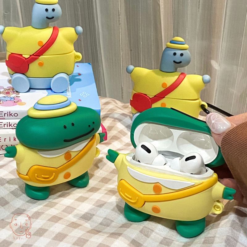 [Awksome] Airpods Gen 3, PRO 2nd / Casing Airpods Silicone - Dinosaurus & Crocodile
