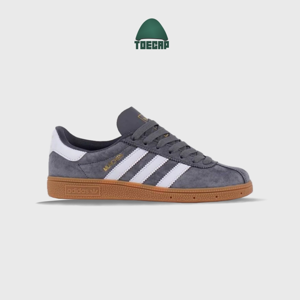 Adidas Munchen Grey White Gum