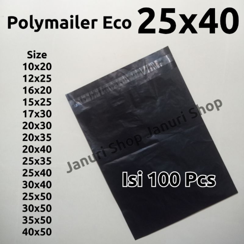 

Promo Polymailer Eco 25 x 40 isi 100 pcs Lem
